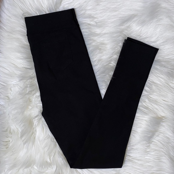 High Waisted Black Leggings - Picture 1 of 2